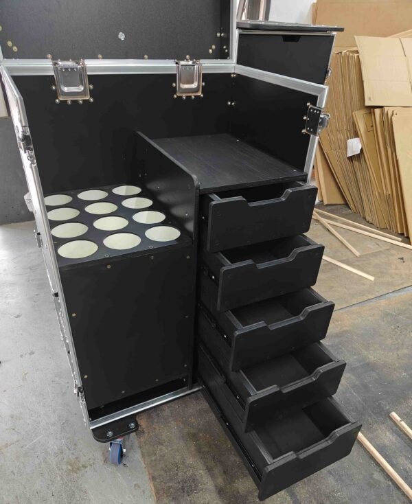 12-UP Mic Stand with Drawers WorkBox - Image 8