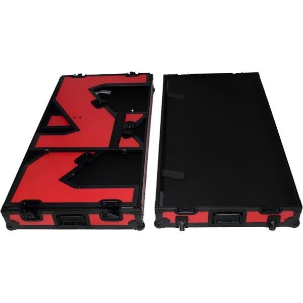 Foldable DJ Z Style Table Flight Case with Beer Cup - Image 4