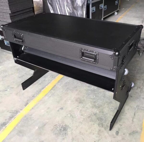 Black Fishin Portable Folding Z Style DJ Table - Image 6