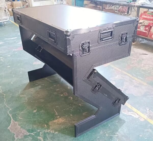 Black Fishin Portable Folding Z Style DJ Table - Image 4