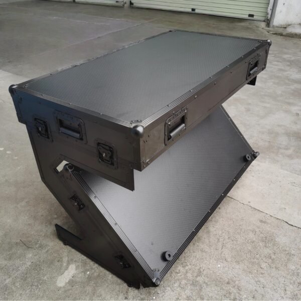 Black Fishin Portable Folding Z Style DJ Table - Image 3