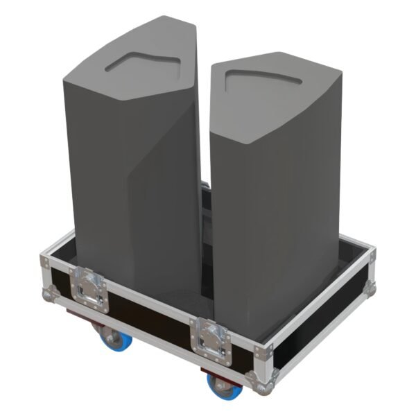 Flight Case 2x DAS M512A Speakers