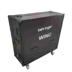 Black Color Behringer Wing Flight Case with doghouse