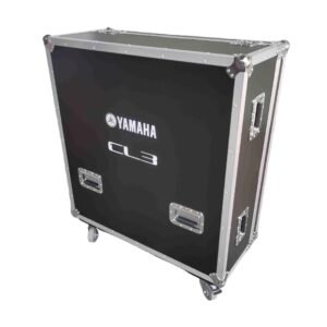 Yamaha CL3 Mixer Flight Case with Doghouse and Wheels