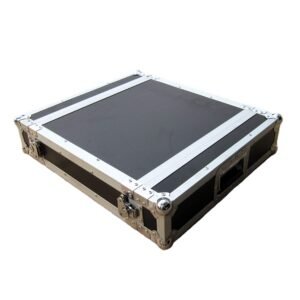 2U Space Rack Mount ATA Flight Case 19 Inch Depth