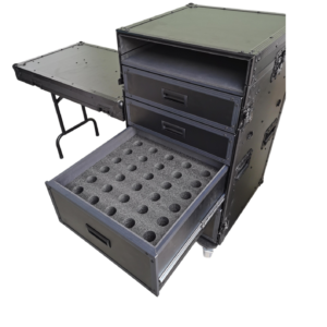 4 Drawers Audio Workbox ATA Style Rack Case