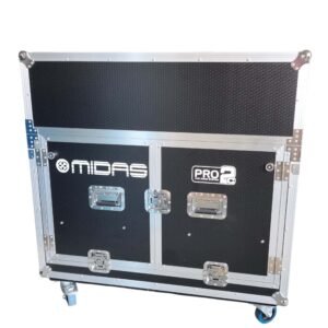 Midas PRO2C Flip-Ready Hydraulic Console Flight Case
