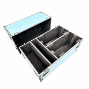 Road Case for 2x Meyer Sound M1D Speaker With Storage Compartment