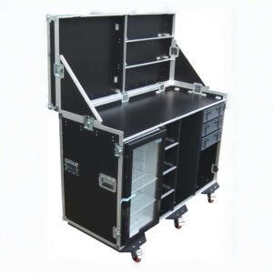 Autosports Hospitality Flight Case for Fridge and Microwave
