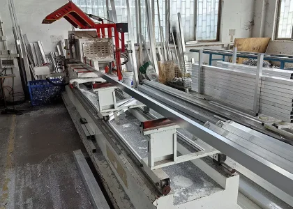 Aluminum profile cutting
